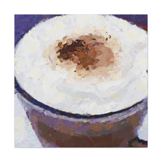 "A Cappuchino Impression" - Canvas