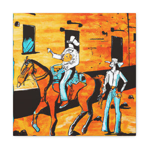 Rodeo Western Epic - Canvas