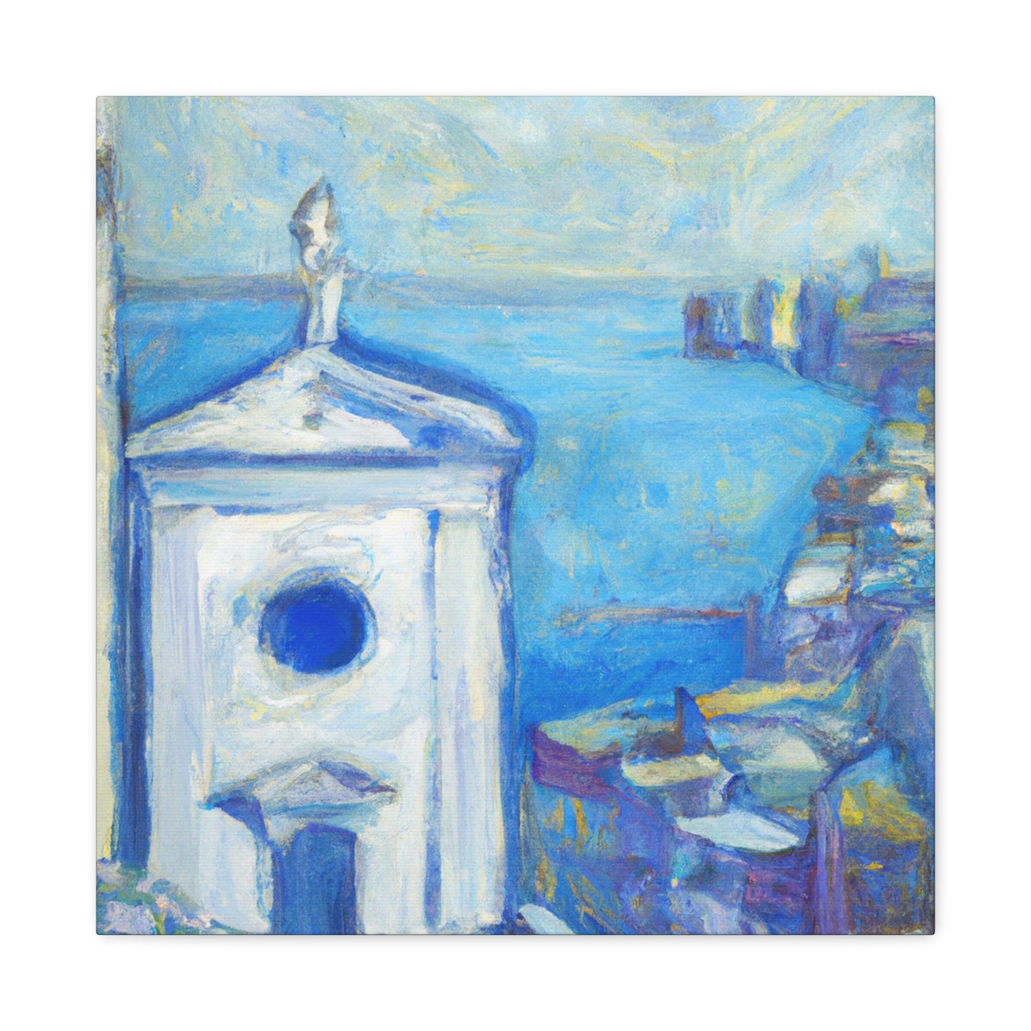 Mondrian's Mediterranean Dream - Canvas