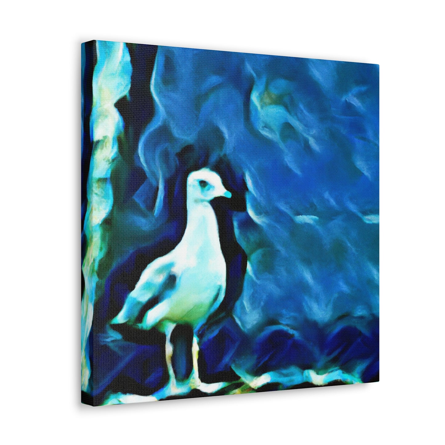 Seagull in Abstraction - Canvas