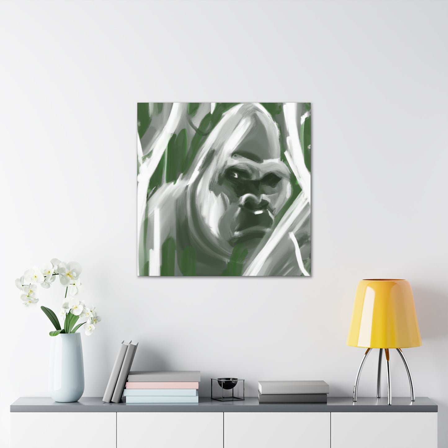 Gorilla in Impressionism - Canvas