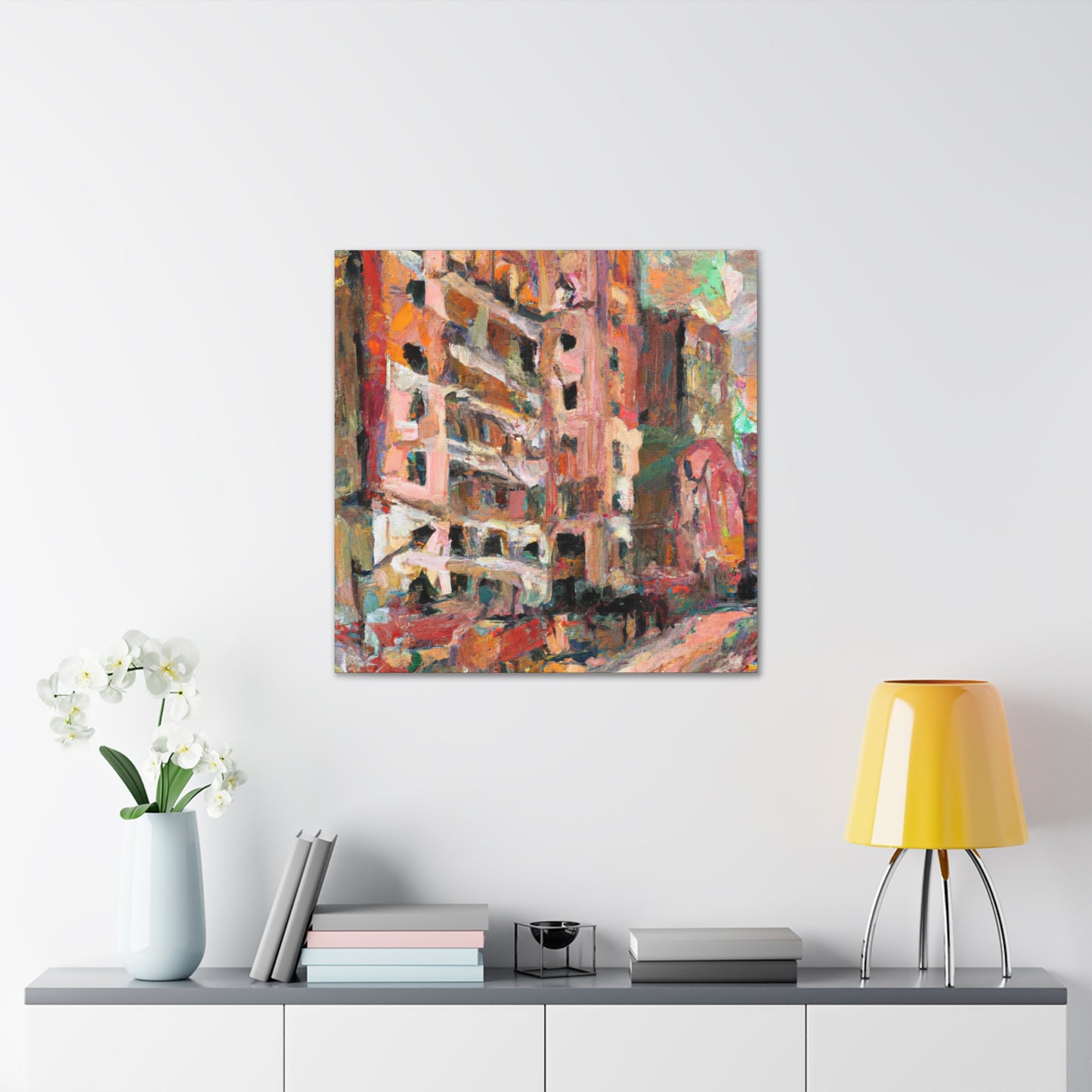 "Brutalist Impressionism" - Canvas