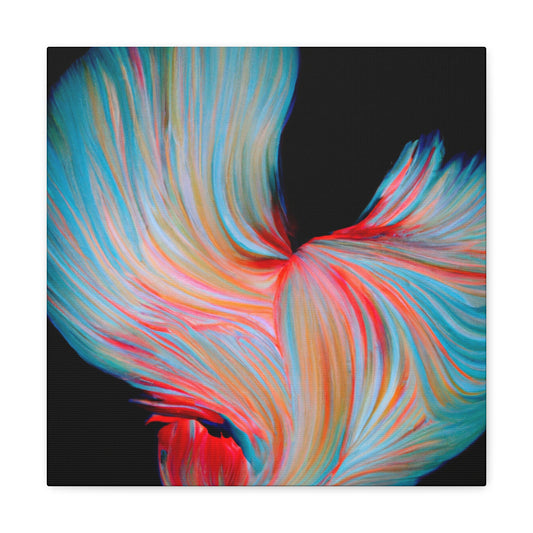 "Betta: Abstract Love" - Canvas