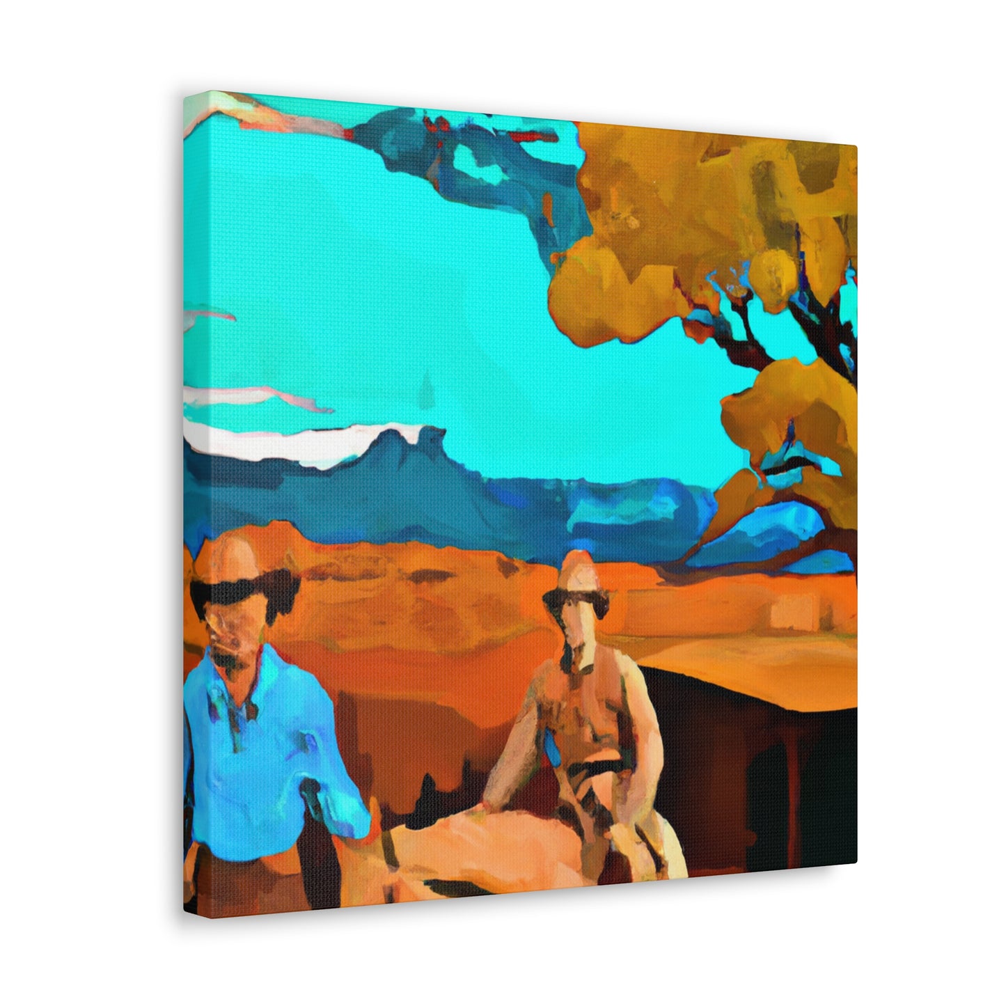 Rugged Western Wilderness - Canvas