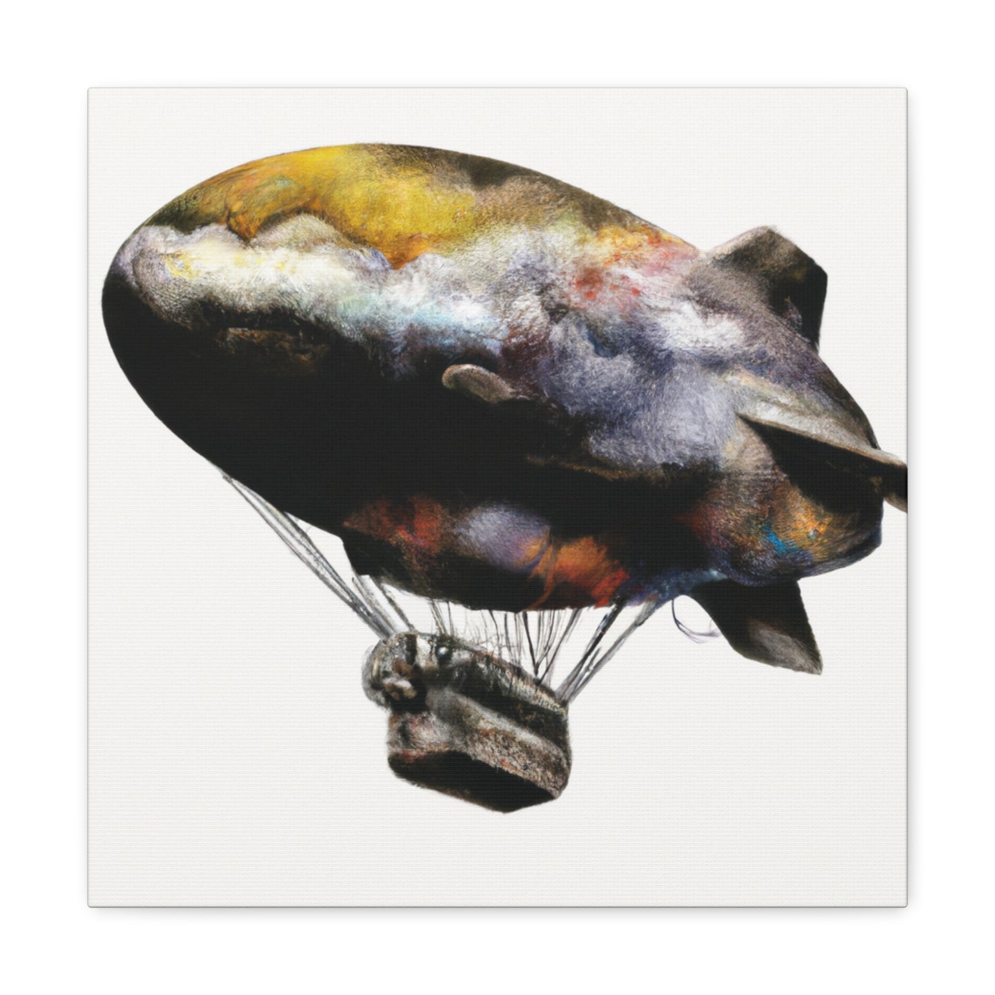 "Blimp In The Sky" - Canvas