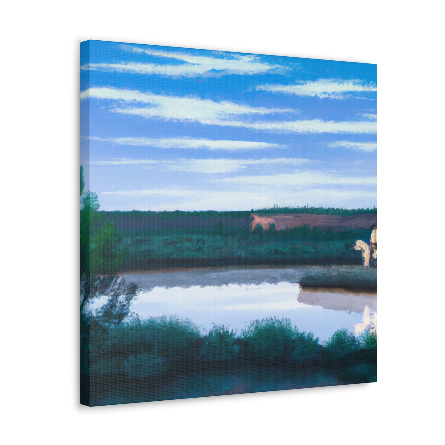 "Arid Western Scape" - Canvas