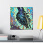 European Starling Impression - Canvas