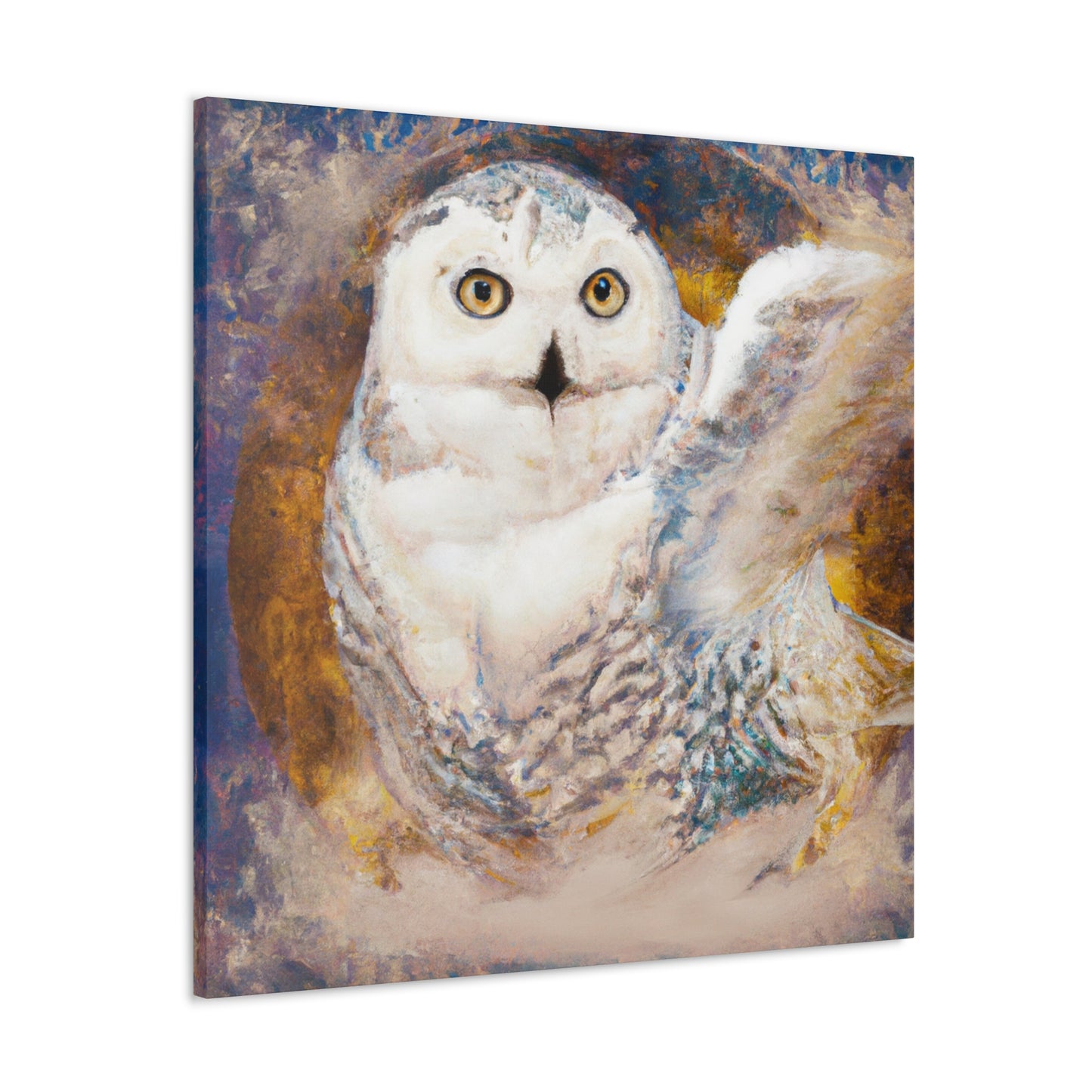 Snowy Owl Serenity - Canvas