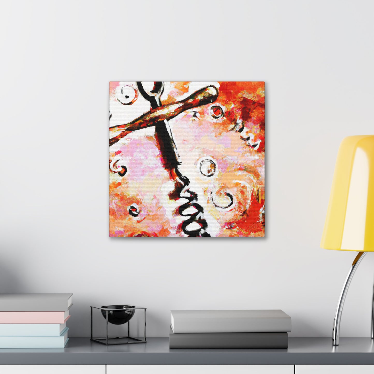 The Corkscrew Twirls - Canvas