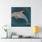 "Dolphins in the Waves" - Canvas