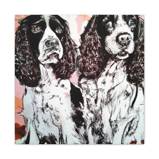 "Spaniel of the Streets" - Canvas