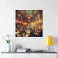 Opulent Evening Revelry - Canvas