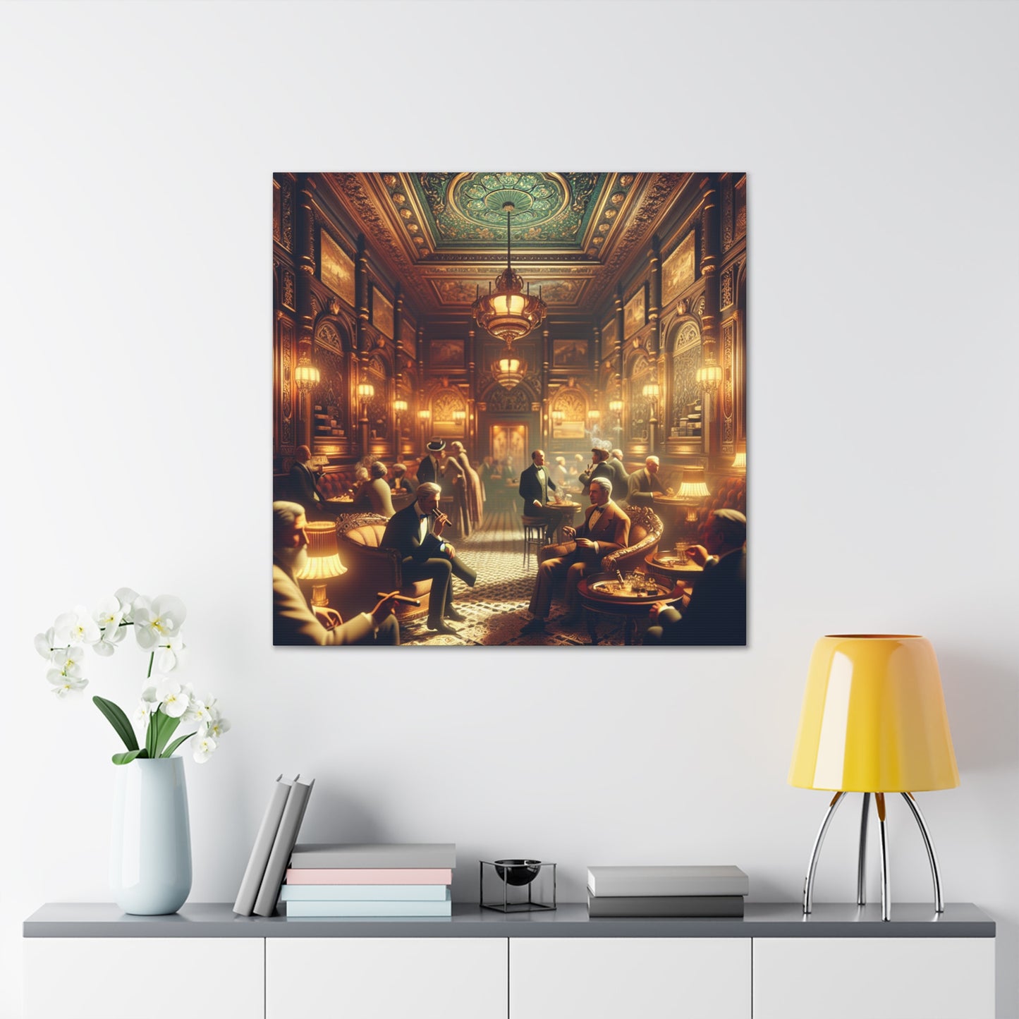 Opulent Evening Revelry - Canvas