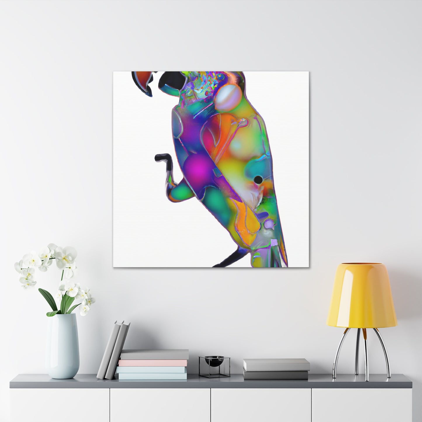 Rainbow Lorikeet Joy - Canvas