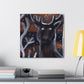 Reindeer in Abstraction - Canvas