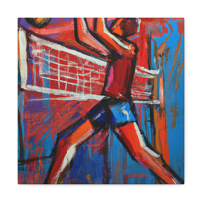 Volleyball in the City - Canvas