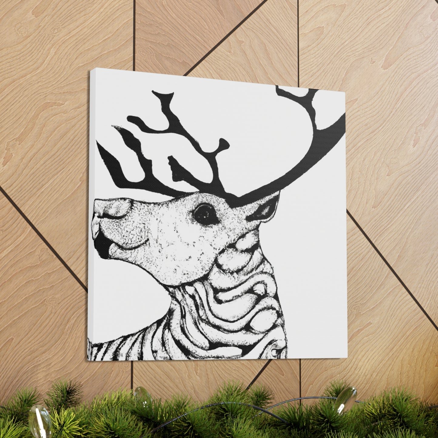 Reindeer in Dreamscape - Canvas