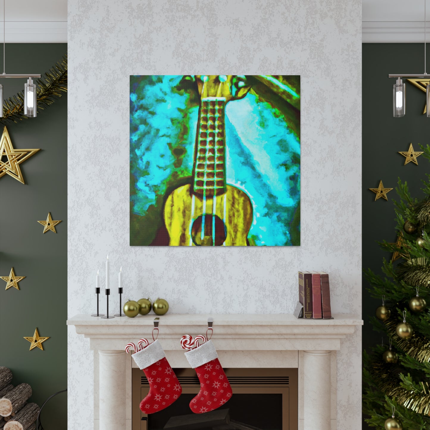 Ukelele Strumming Joy - Canvas