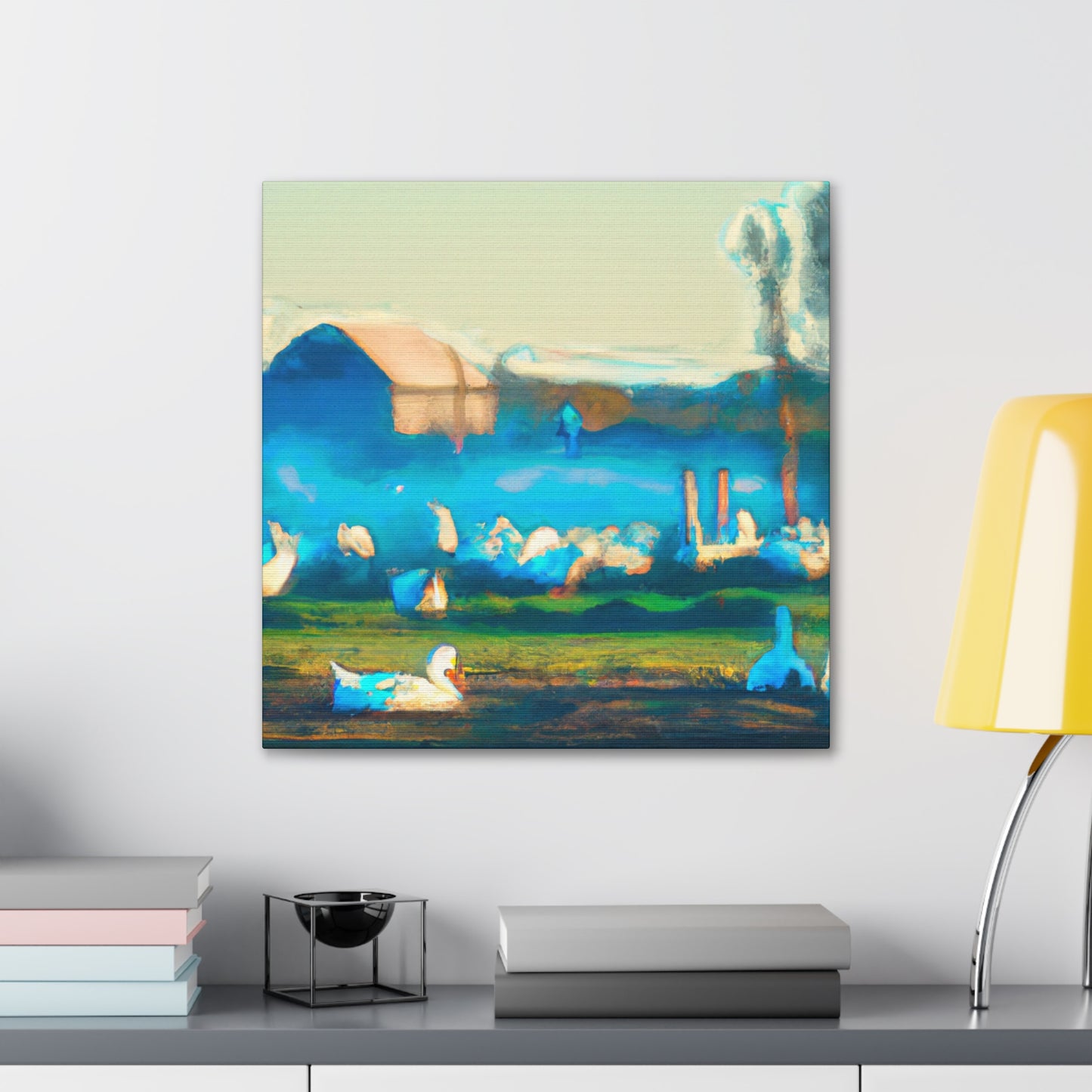 DUCK Illuminated Sunrise - Canvas