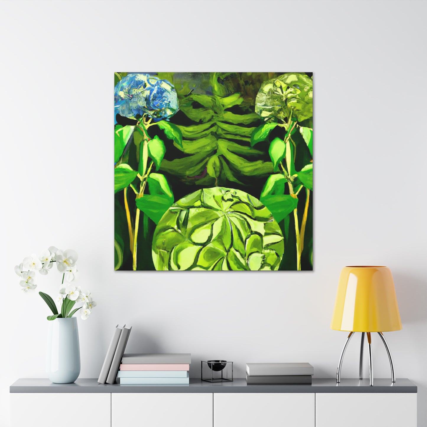 "Hydrangea's Surreal Dream" - Canvas