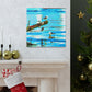 Sea Birds in Flight - Canvas