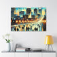 Rhythmic Raleigh Reverie - Canvas