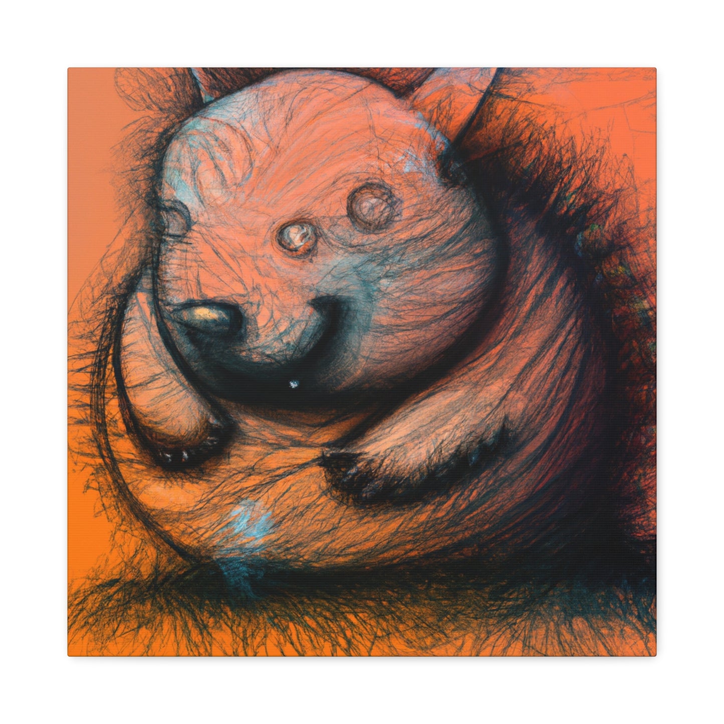 Wombat: Surreal Dream - Canvas