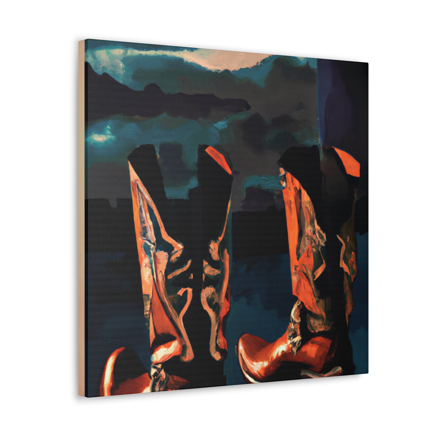 Boots of the Roaring Twenties - Canvas