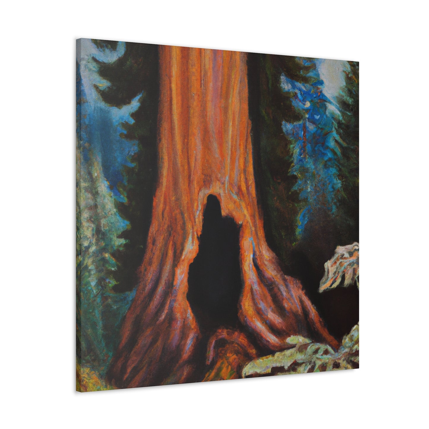 "Redwood Serenity Dreamscape" - Canvas