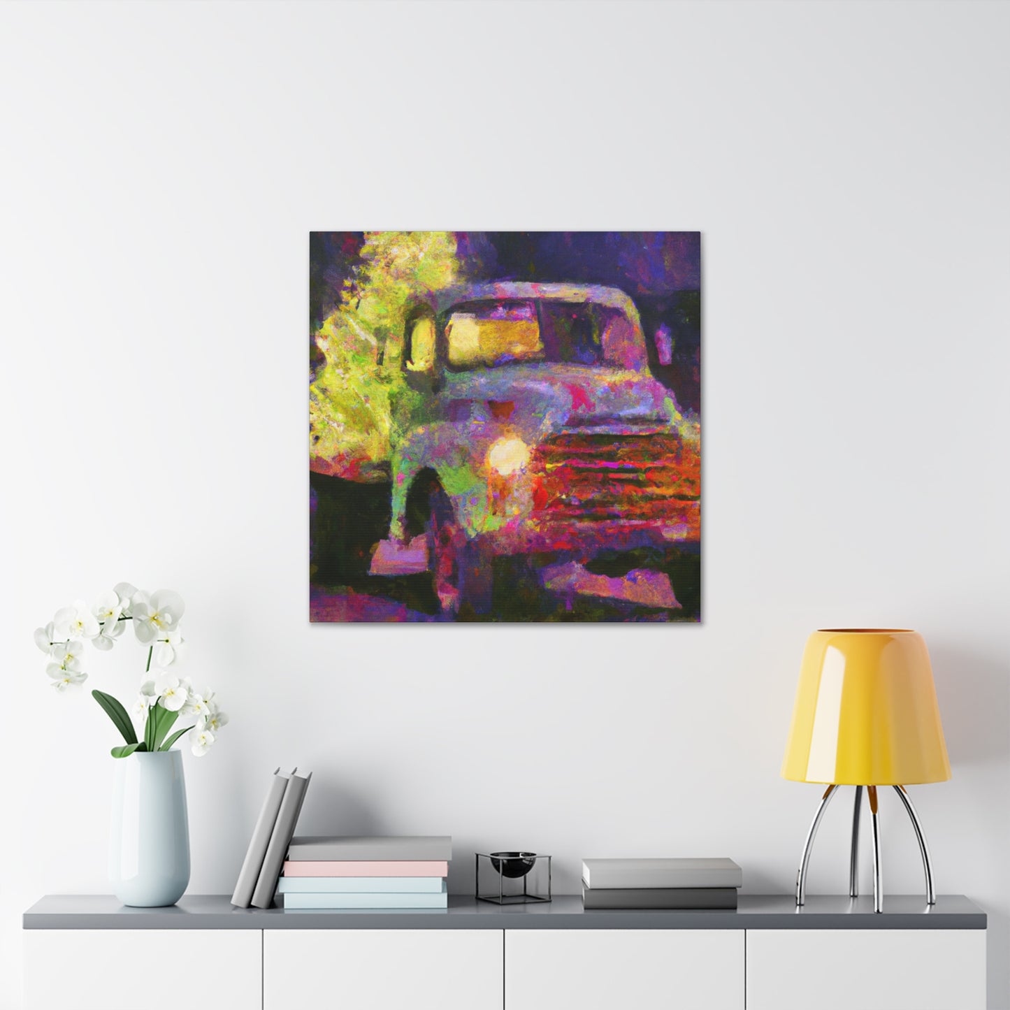 Vintage Holiday Delivery - Canvas