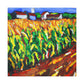 Golden Corn Harvesting - Canvas