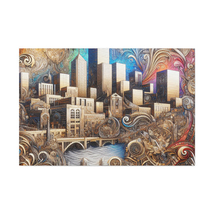 Mile High City's Expression - Canvas