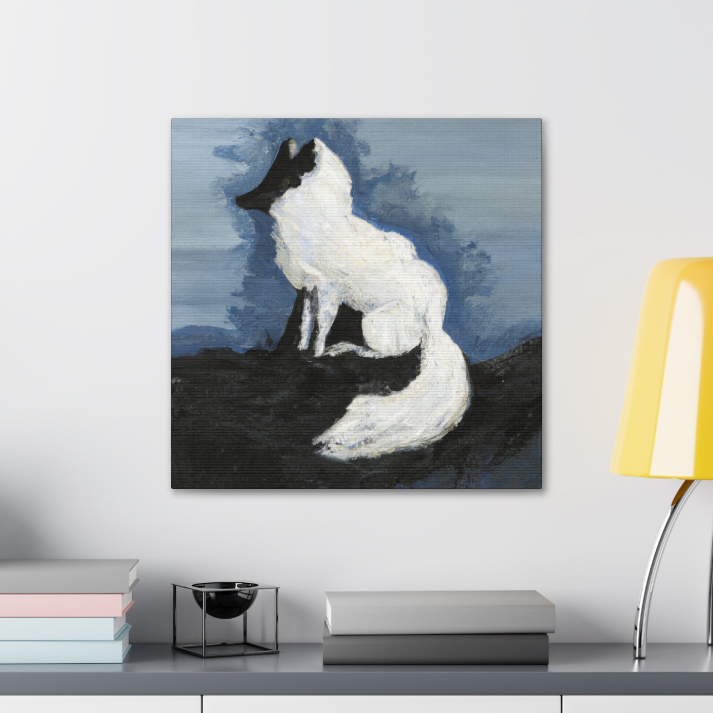 Arctic Fox Symphony - Canvas