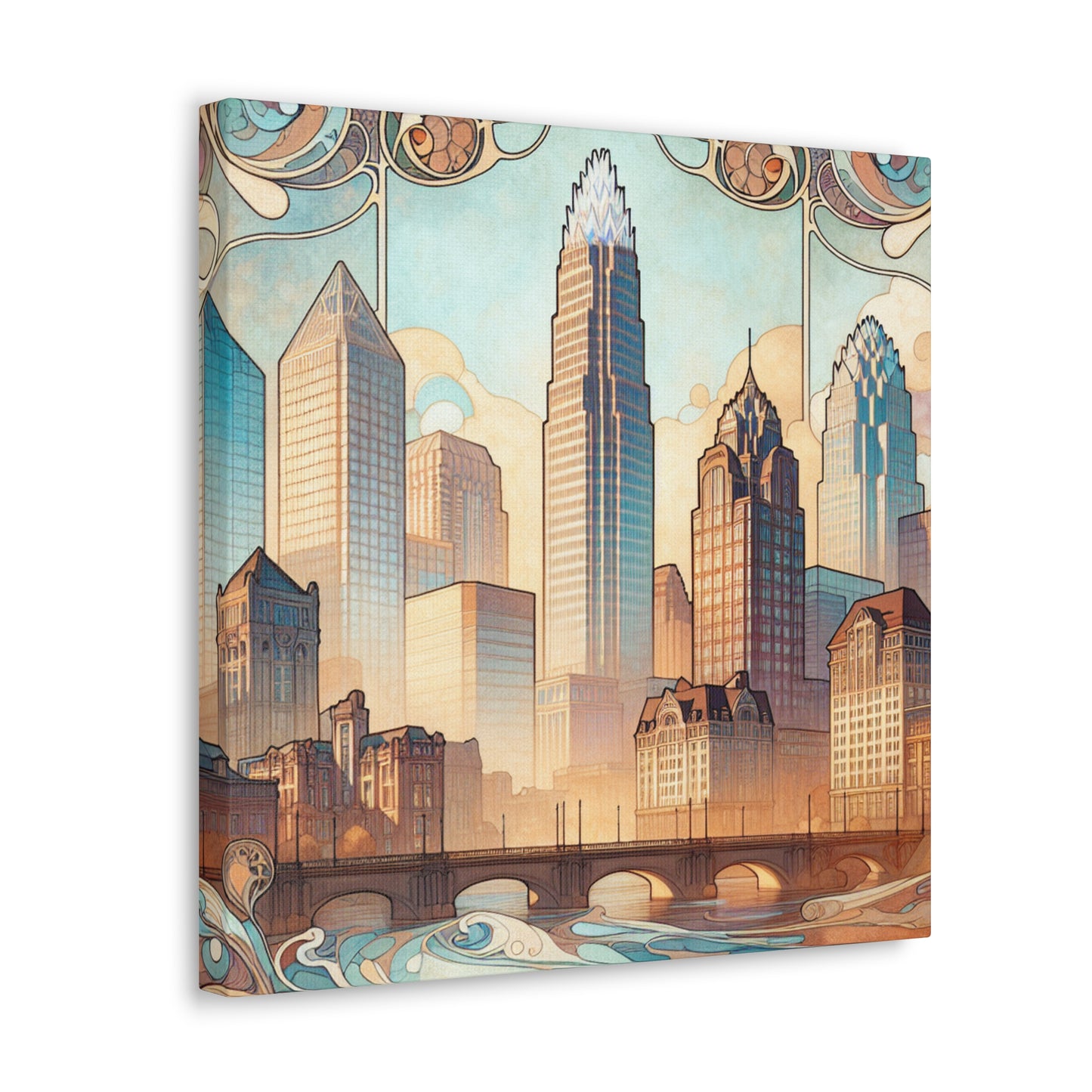 "Enchanting Charlotte Vignette" - Canvas