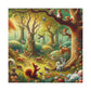 Enchanted Woodland Whispers - Canvas