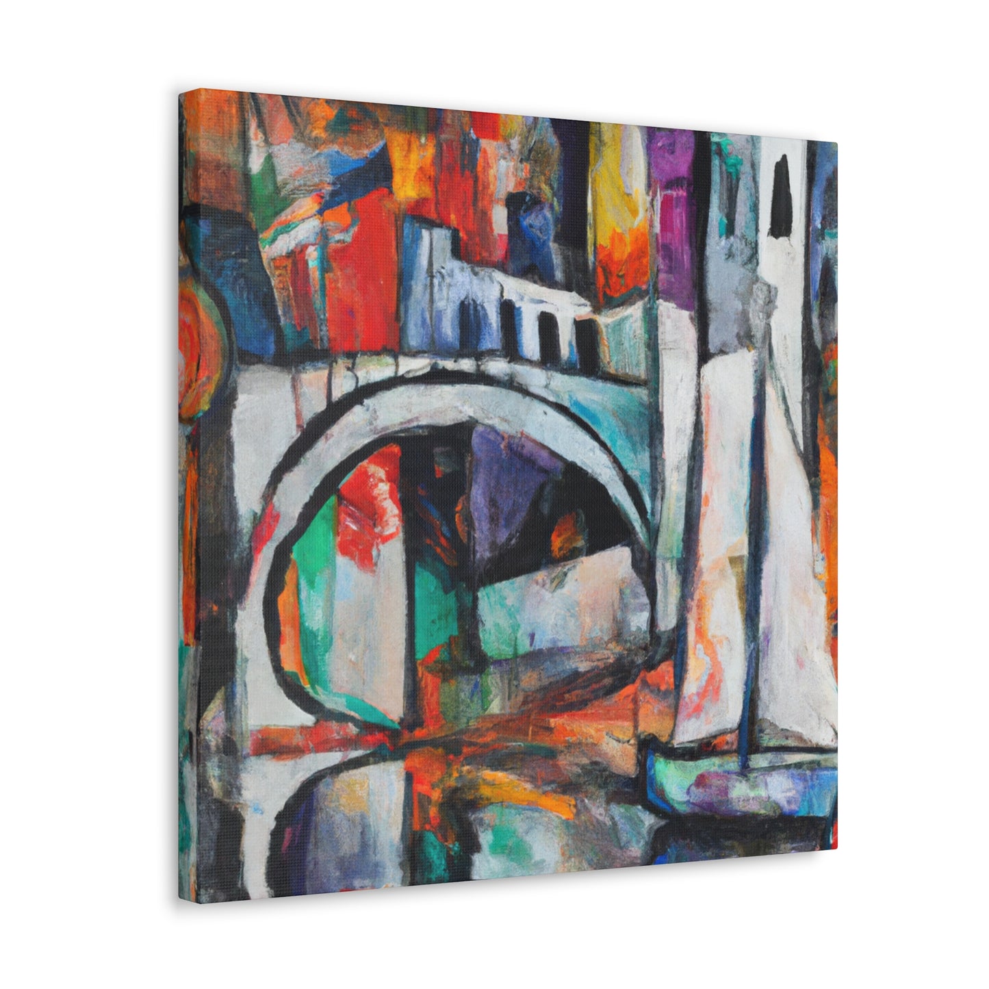 Moody Expressionist Dream - Canvas