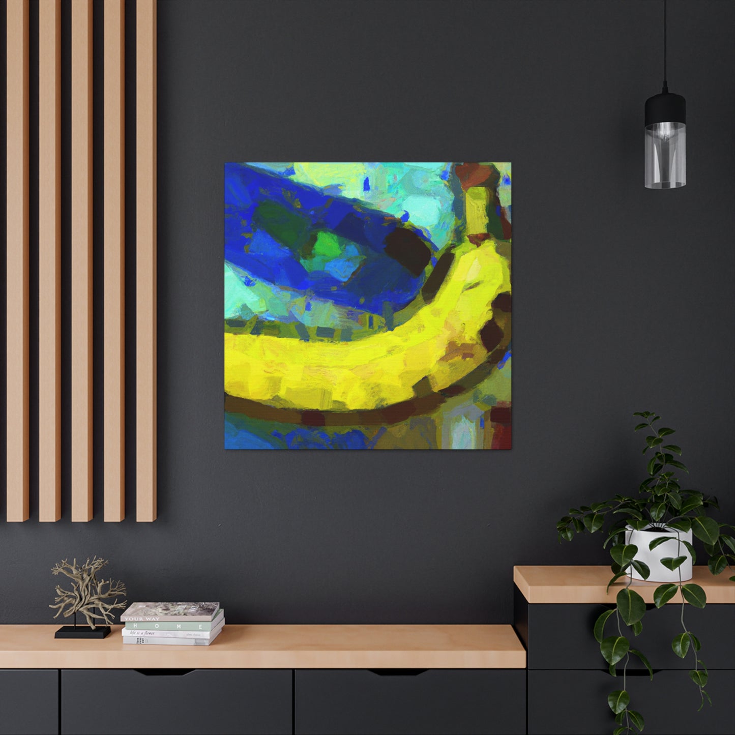 "Banana Still Life Scene" - Canvas