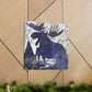 Moose in Abstraction - Canvas