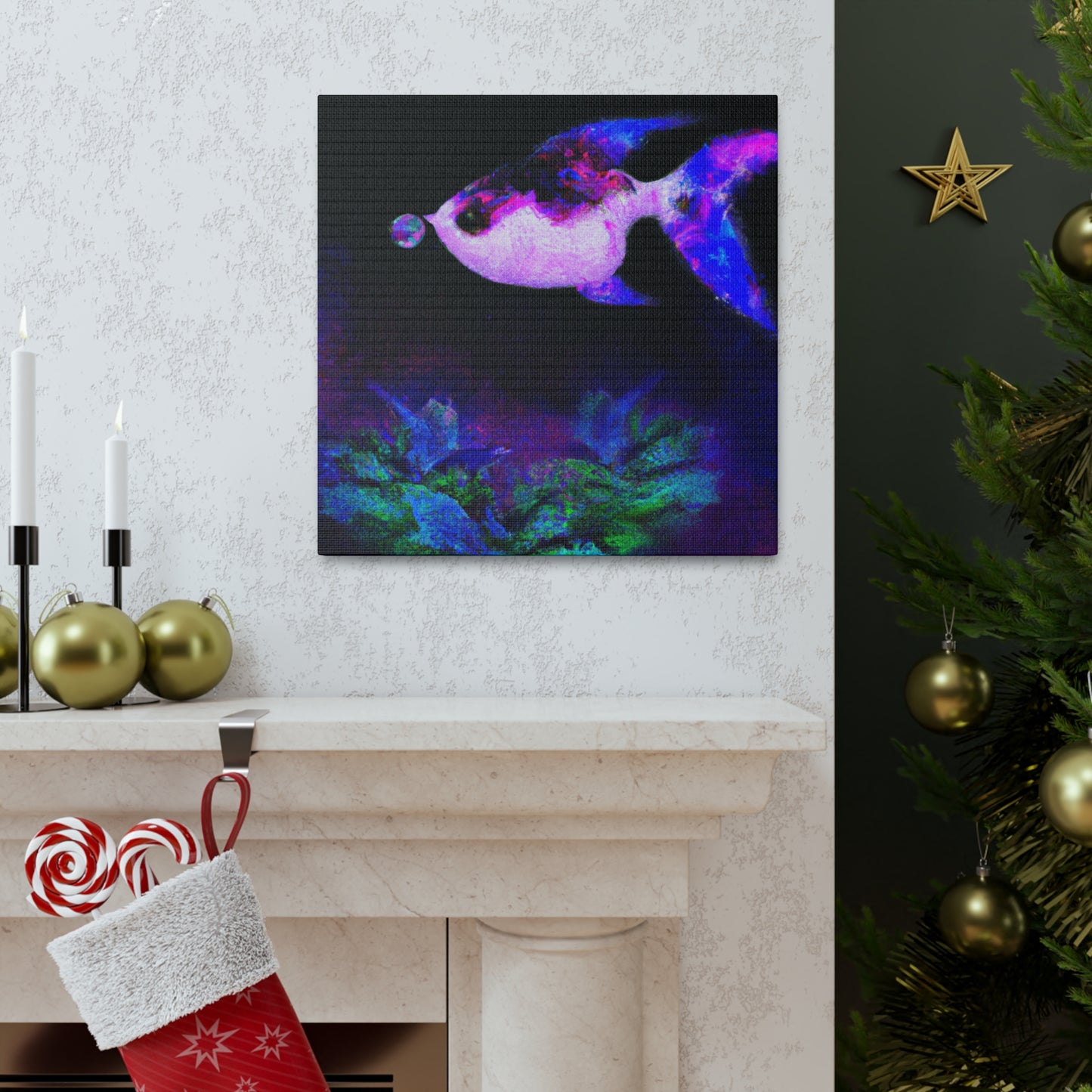 Killifish Dreamscape - Canvas