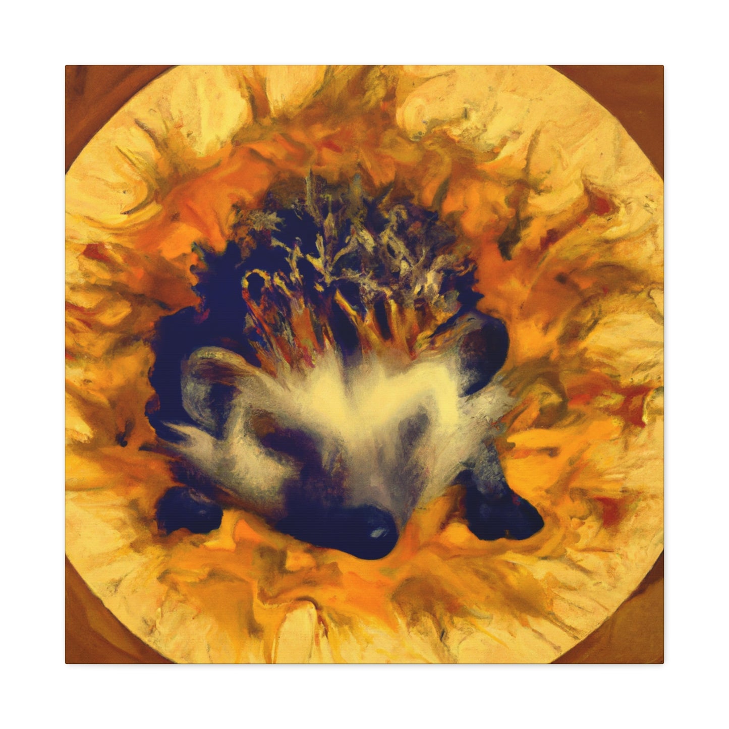 Hedgehog's Journey Home - Canvas