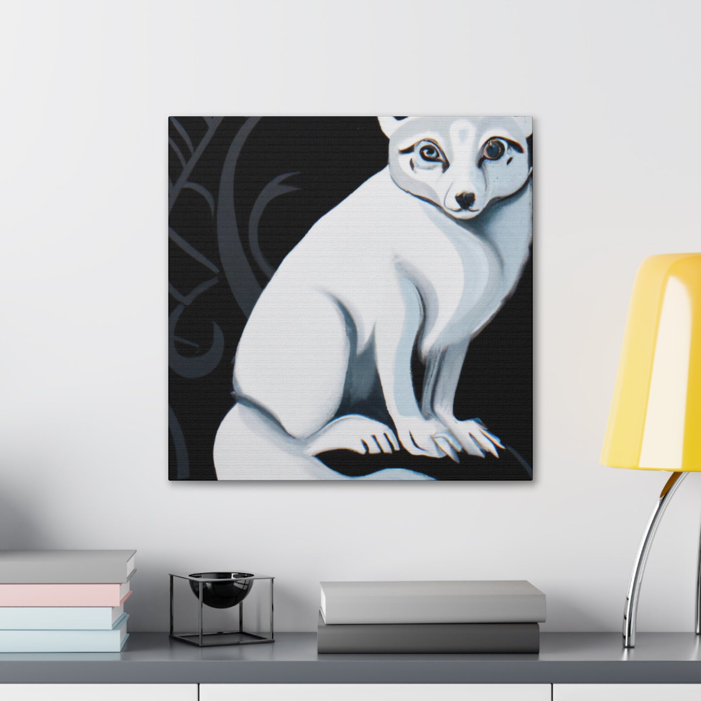 Frozen Arctic Foxes - Canvas