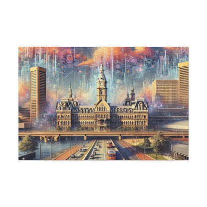 "Baltimore's Baroque Splendor" - Canvas