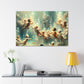 Aquatic Serenity: Afloat Euphoria - Canvas