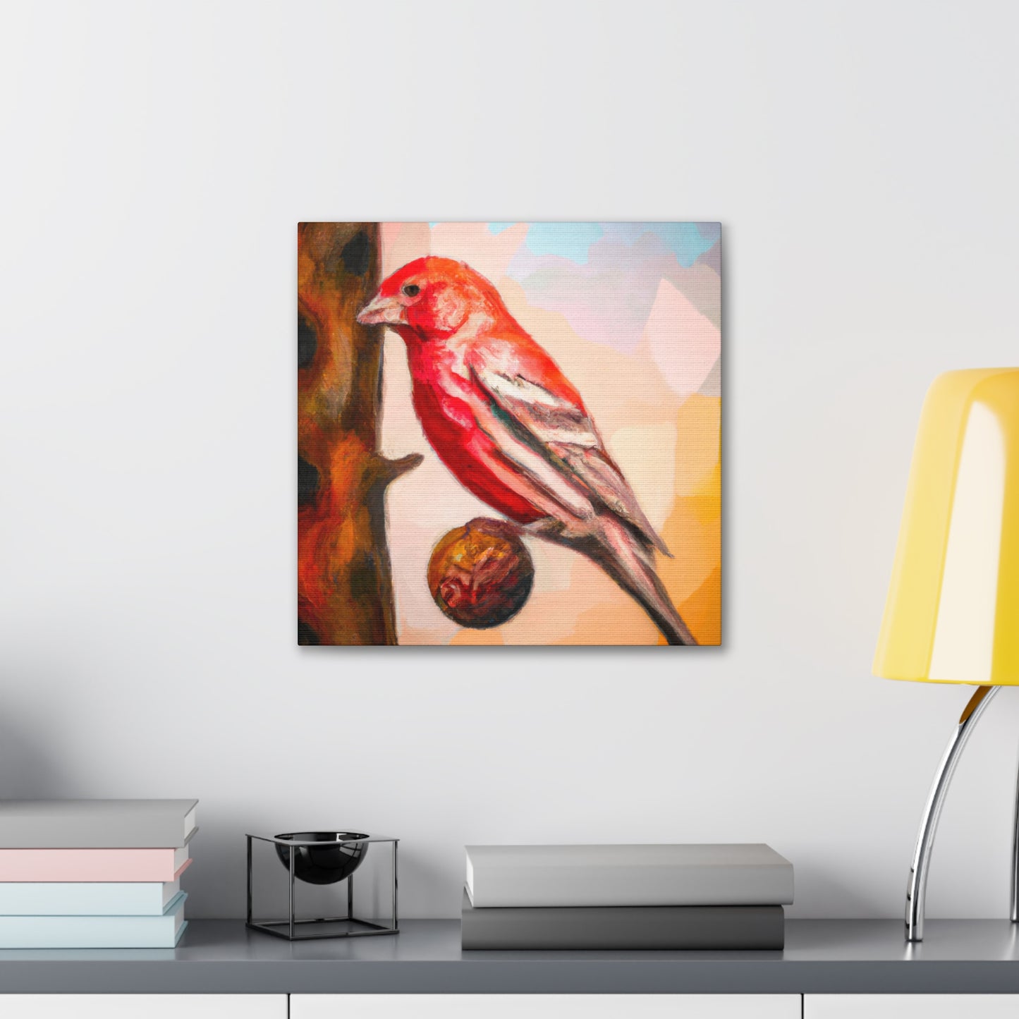 House Finch Surrealism - Canvas