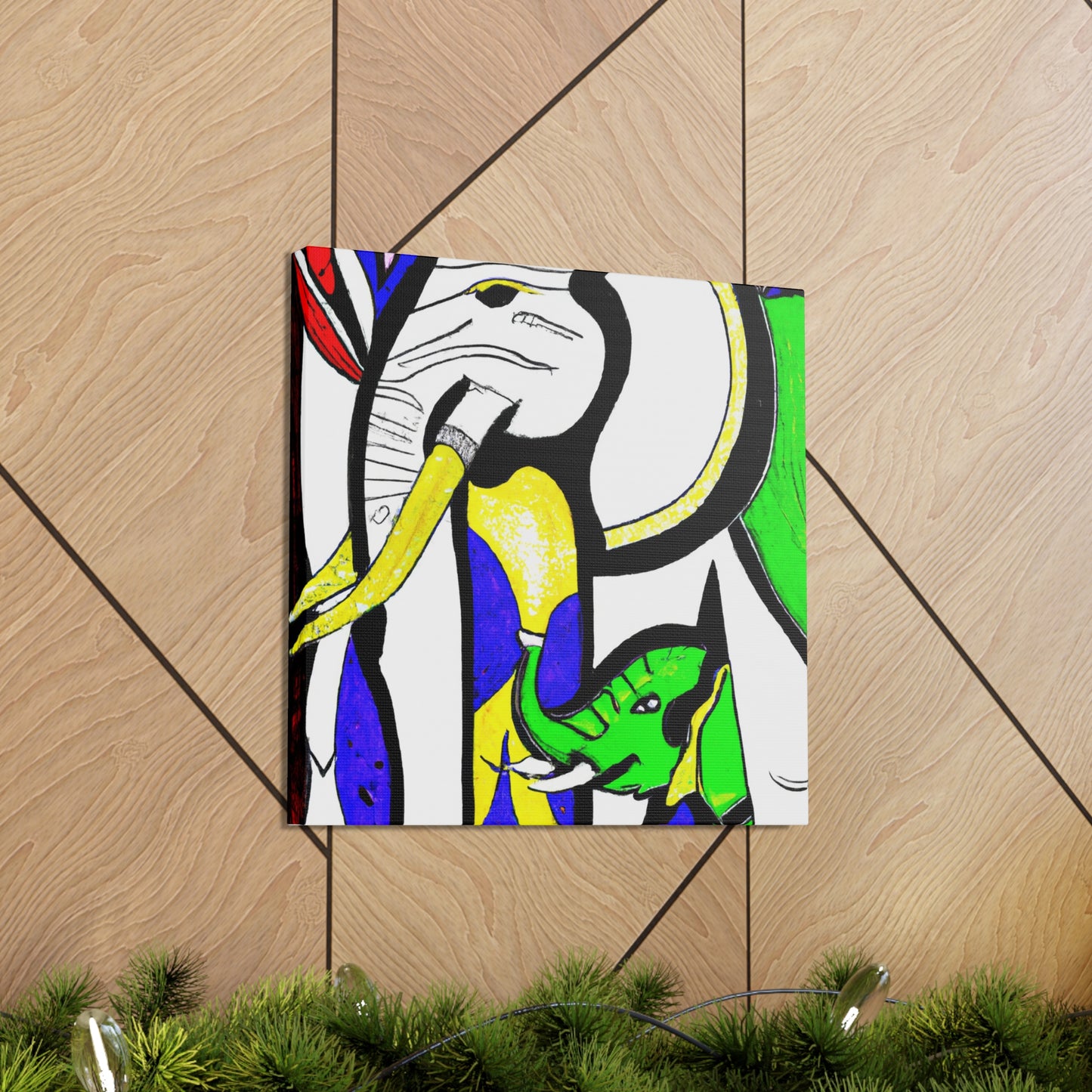 "Elephant in Dreamscape" - Canvas