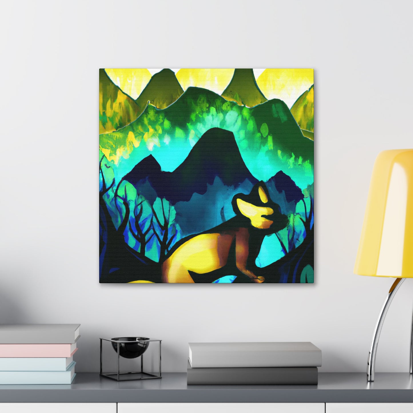 Marten Escape Freedom. - Canvas