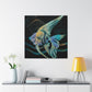 "Angelfish in Bloom" - Canvas