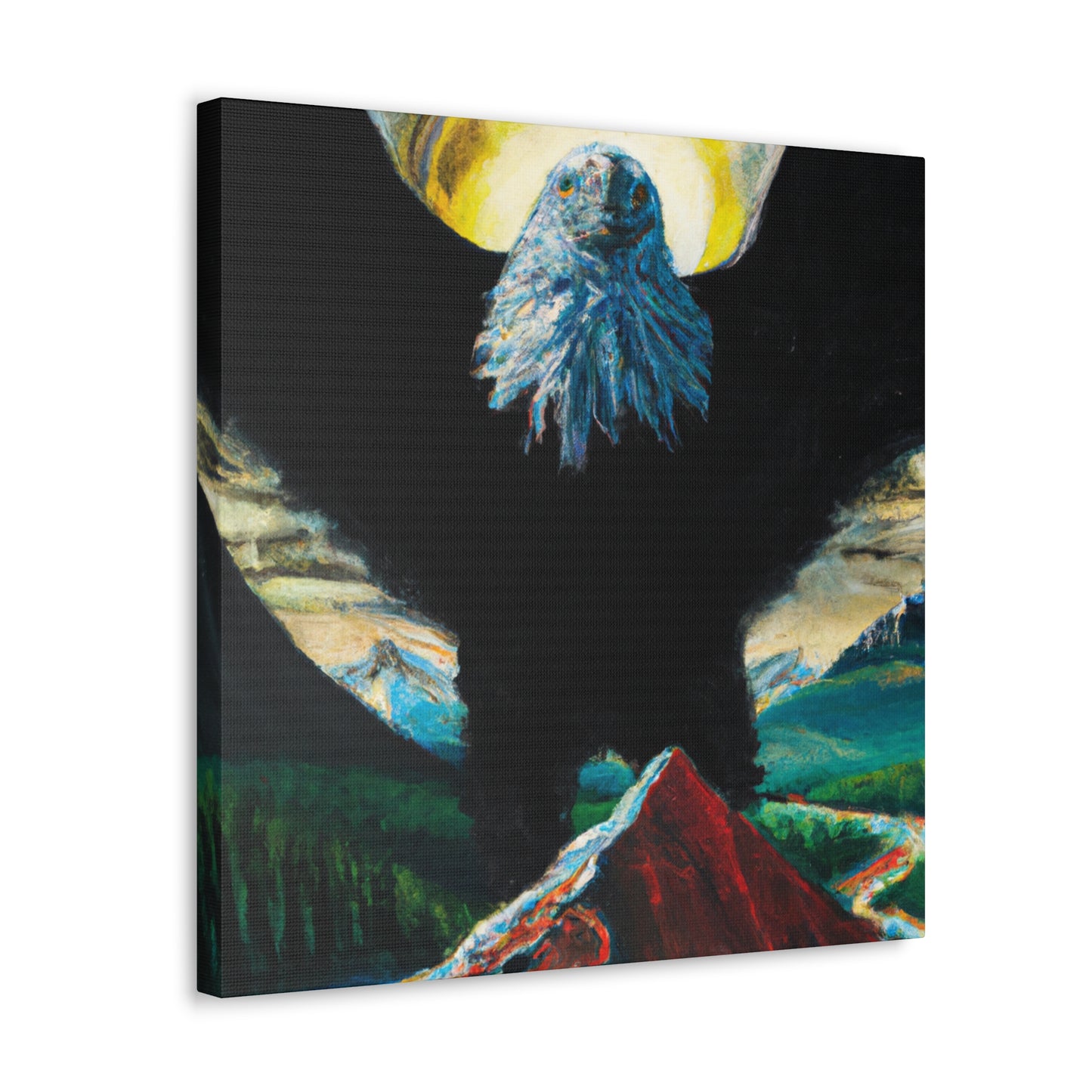 "The Majestic Bald Eagle" - Canvas