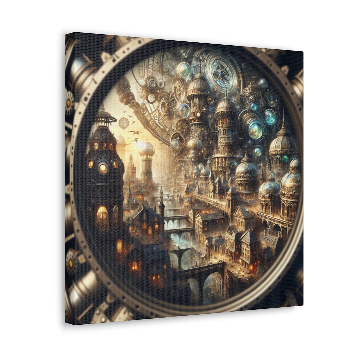 Mechanical Dreamscape Eternity - Canvas