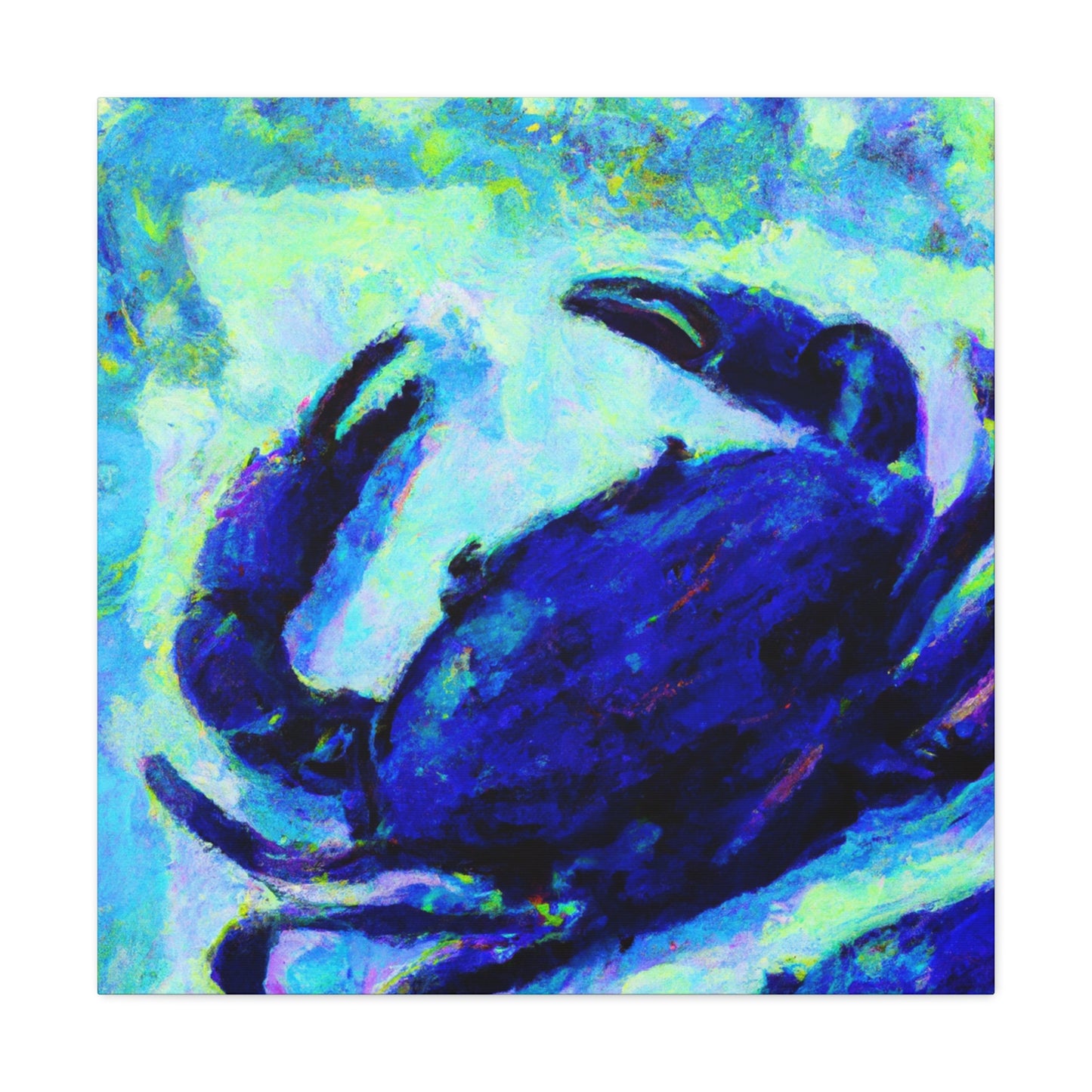 Crab in Expressionism - Canvas